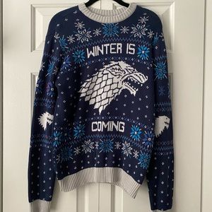 Game of Thrones | Winterfell Christmas Sweater | S